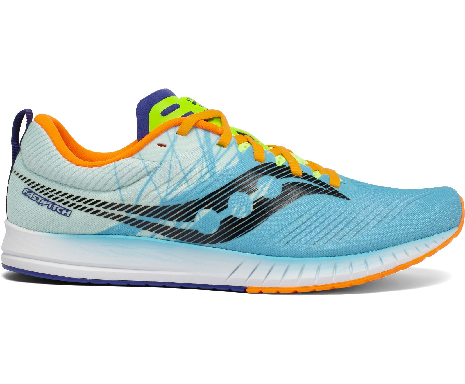 Férfi Saucony Fastwitch 9 Futócipő Türkiz Narancssárga Világos Kék | HU 762GSO